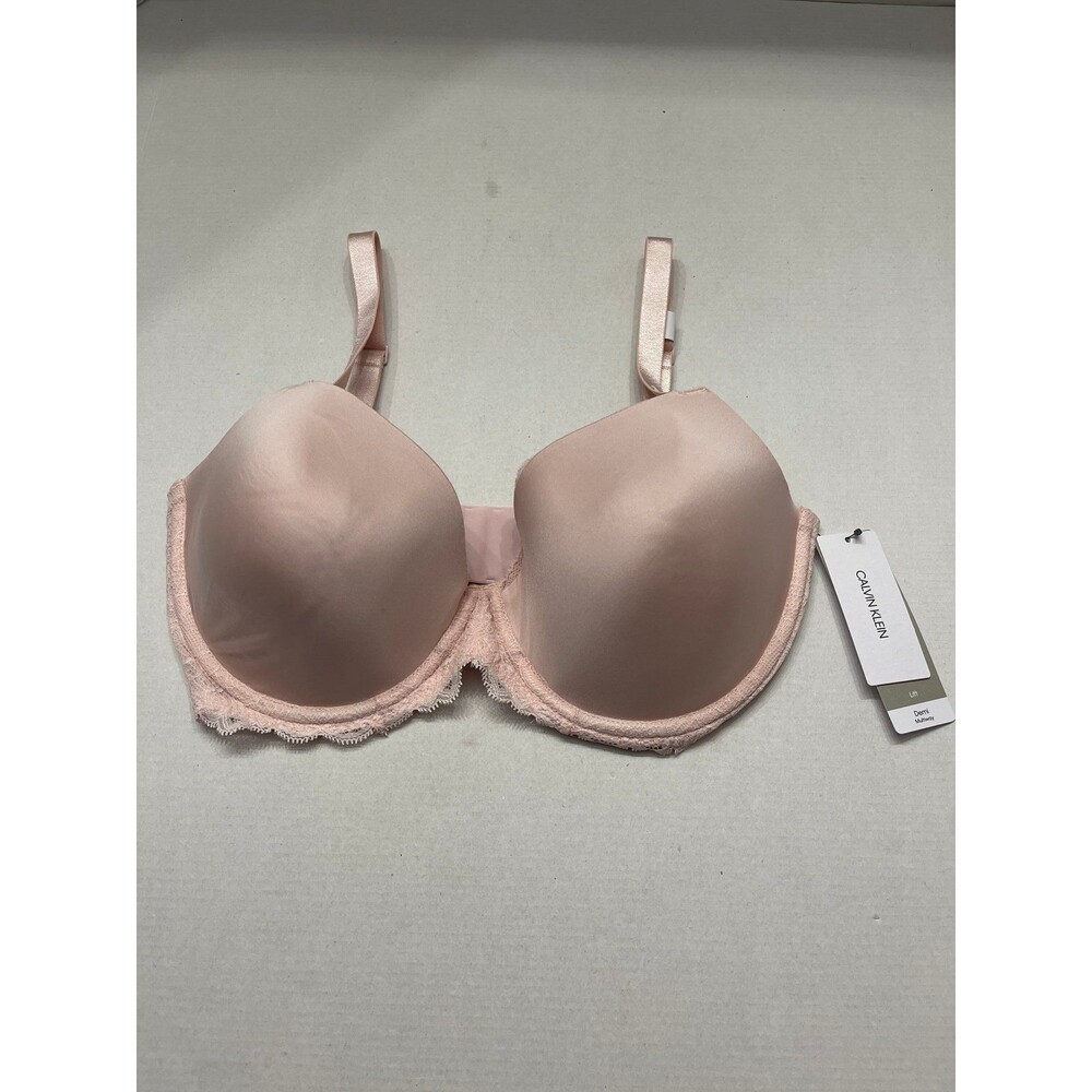 Calvin Klein Seductive Comfort Lace Demi Lift Bra QF1444 Size 34DDD New With Tag